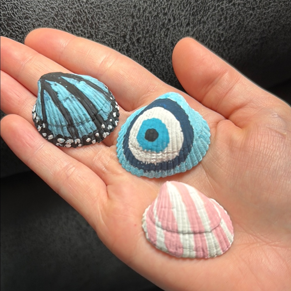 Hand Painted Seashells - Small